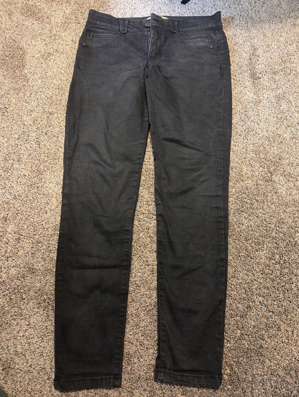 Democracy Sz 8 Absolution Black Jeans Mid-rise Skinny